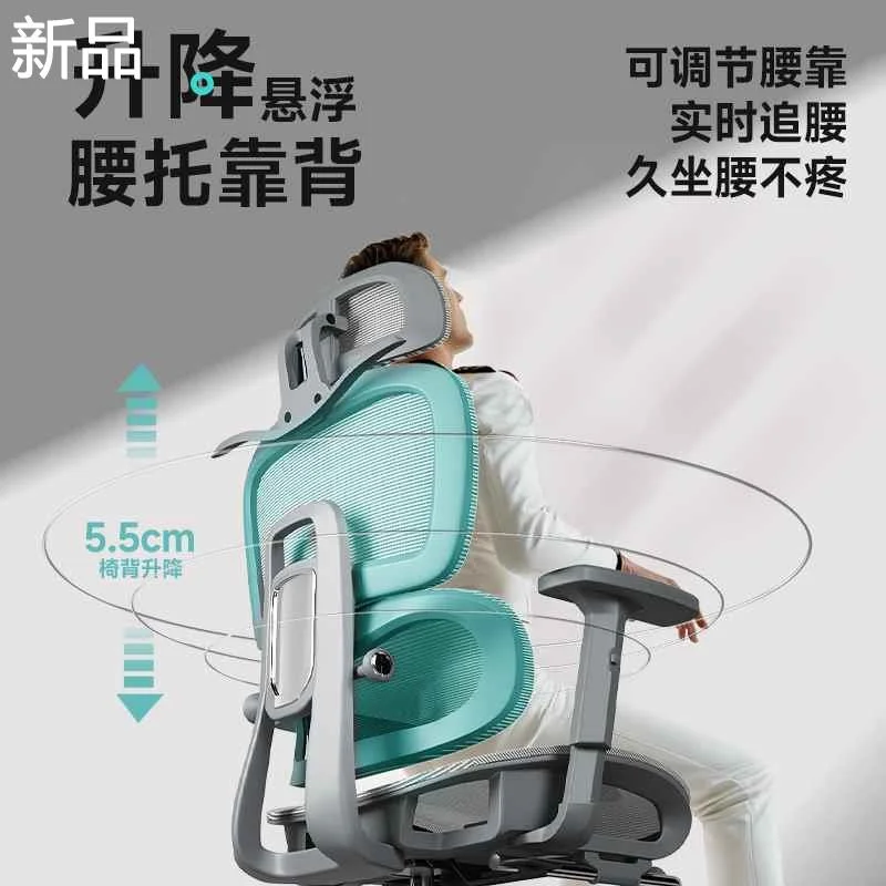 人体工学椅电脑椅家用电竞椅子舒适久坐可躺办公椅书房靠背上新