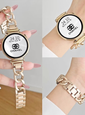 适用高驰COROS Pace3手表表带pace2牛仔单圈手链APEXPro男女钢带金属APEX小众个性APEX246mm夏天透气替换腕带