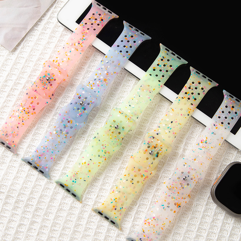 娅妃儿iwatch9表带s8女款硅胶se2
