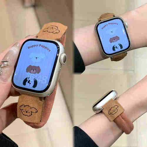 娅妃儿iwatch8卡通弹力带华强北