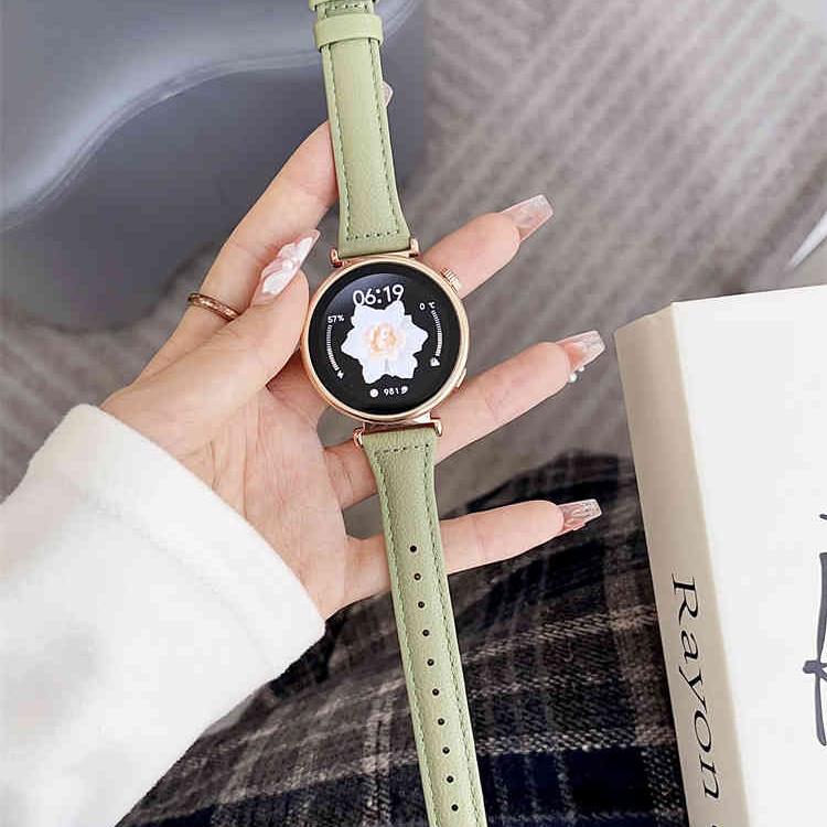 娅妃儿xiaomiS4表带头层牛皮腕带