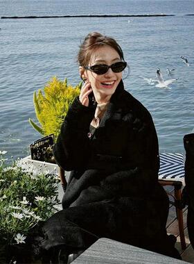 英系【顶奢】Coss KoKo复古猫眼女辣妹高级感街拍显瘦太阳男