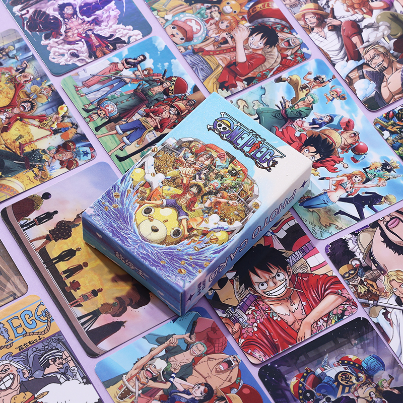 海贼王小卡艾斯索隆娜美罗宾女帝乌索普路飞周边自印卡镭射lomo卡