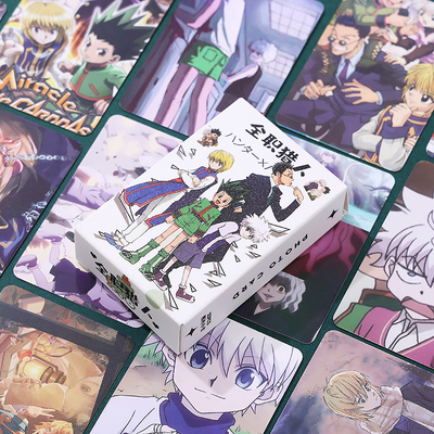 全职猎人小卡酷拉皮卡凯特西索奇犽小杰周边日系自印卡镭射lomo卡