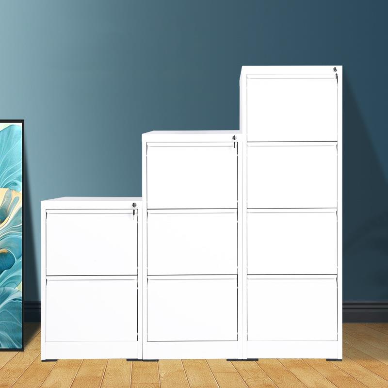 办公文件柜二三矮四斗箱档室案柜挂捞快劳办公铁皮资料AL-HJ01卡