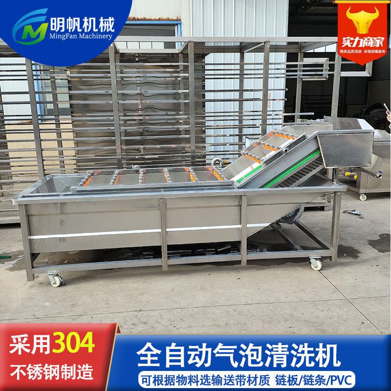 全喷自IXM动泡清洗机 淋式鼓泡清洗 大型气商用洗机果机