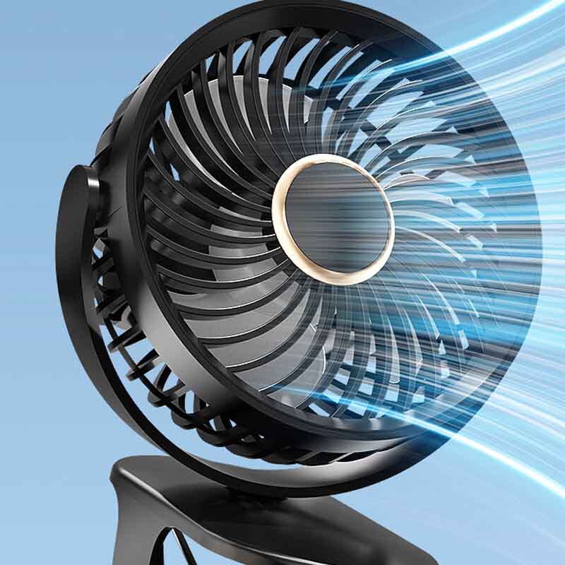 桌面夹子风扇多功能可爱静音大风力USB电风扇学生宿舍办公室电扇