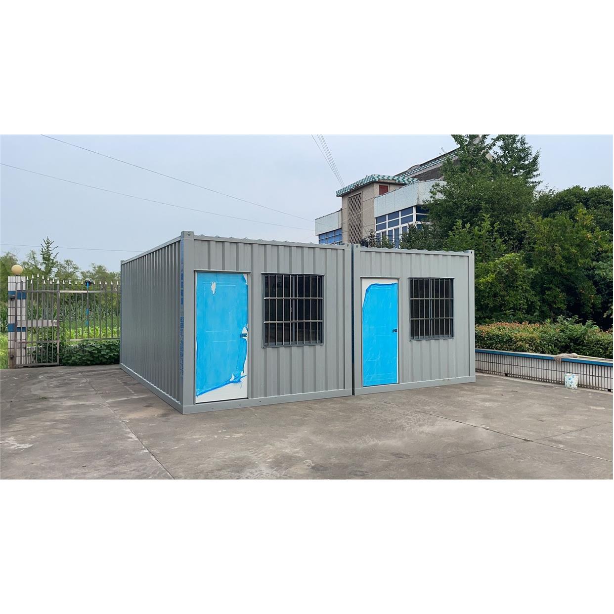 .集装箱房活动板房工地围挡厂房隔断户外定制快拼箱移动房阳光房