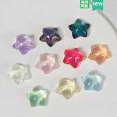 饰扣 适配Crocs 幻彩星空五角星 花鞋 扣装 Cross配件洞洞鞋 配饰鞋