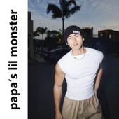 修身 背心打底衫 男夏季 PAPASLILMONSTER美式 纯色圆领无袖 上衣