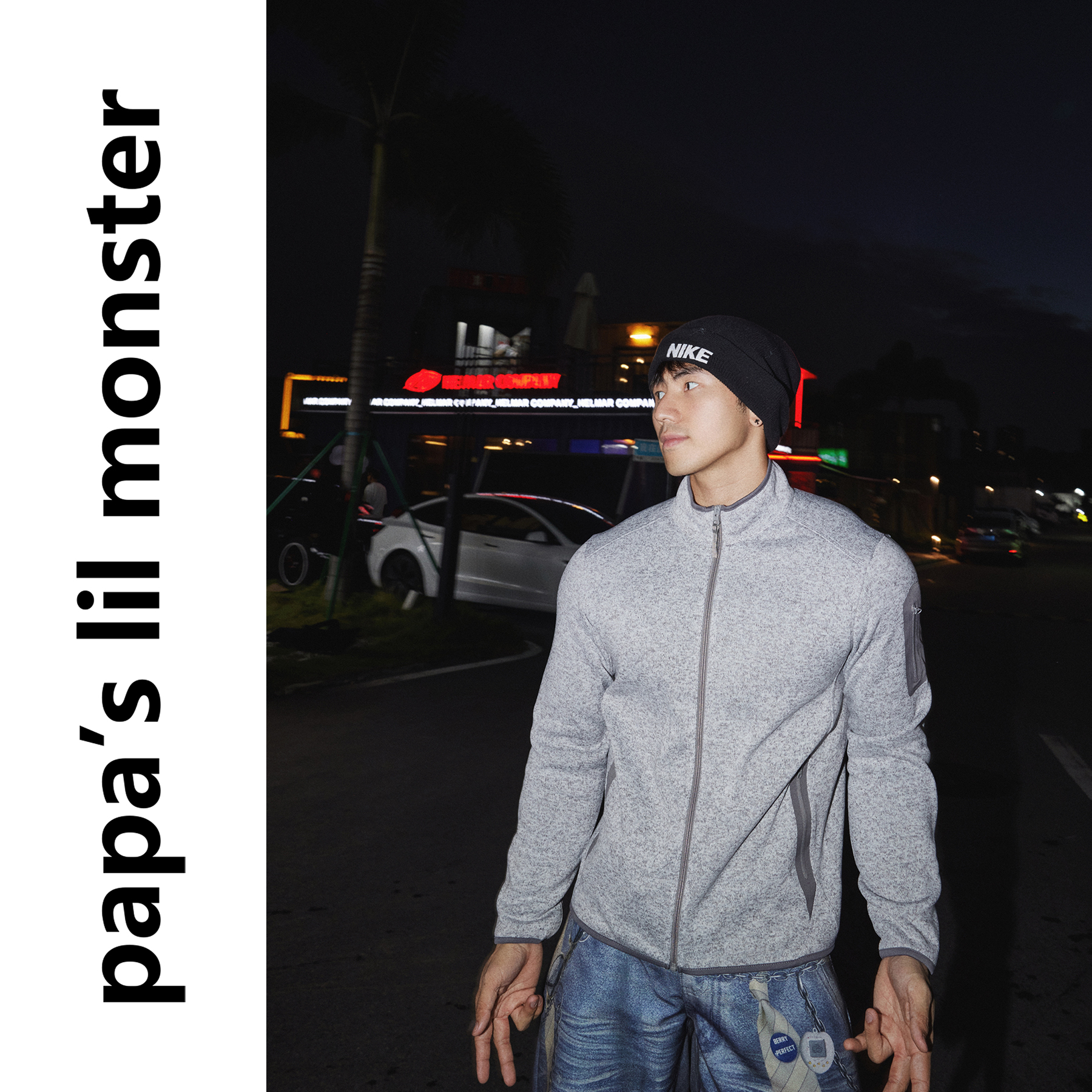 PAPASLILMONSTER【挑选系列】美式复古软糯纯色百搭夹克外套男女