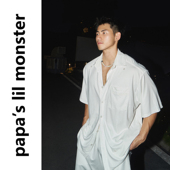 凉感柔软设计面料套装 PAPASLILMONSTER 简约慵懒衬衫 夏季 原创