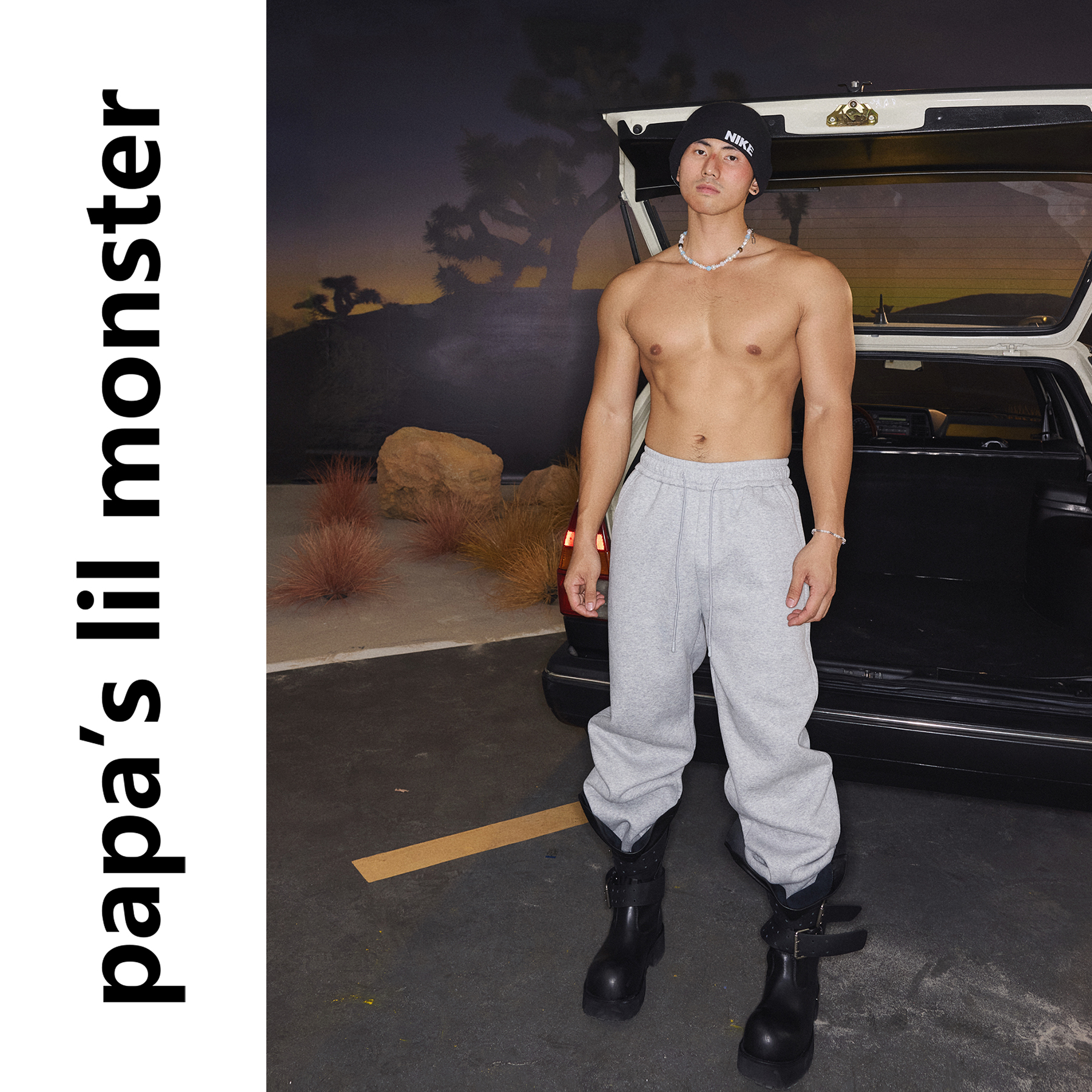 PAPASLILMONSTER【懒人穿搭】美式休闲基础通勤百搭休闲长裤男女