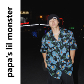 衬衫 PAPASLILMONSTER美式 复古潮牌夏威夷休闲宽松港风满印花短袖