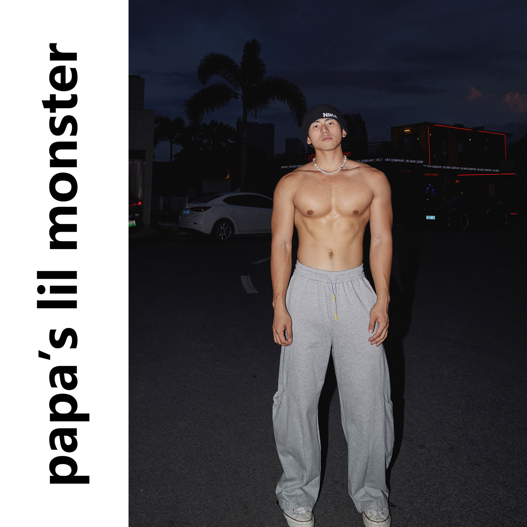 Papaslilmonster【一件百搭】美式基础款健身运动卫裤 秋冬长裤