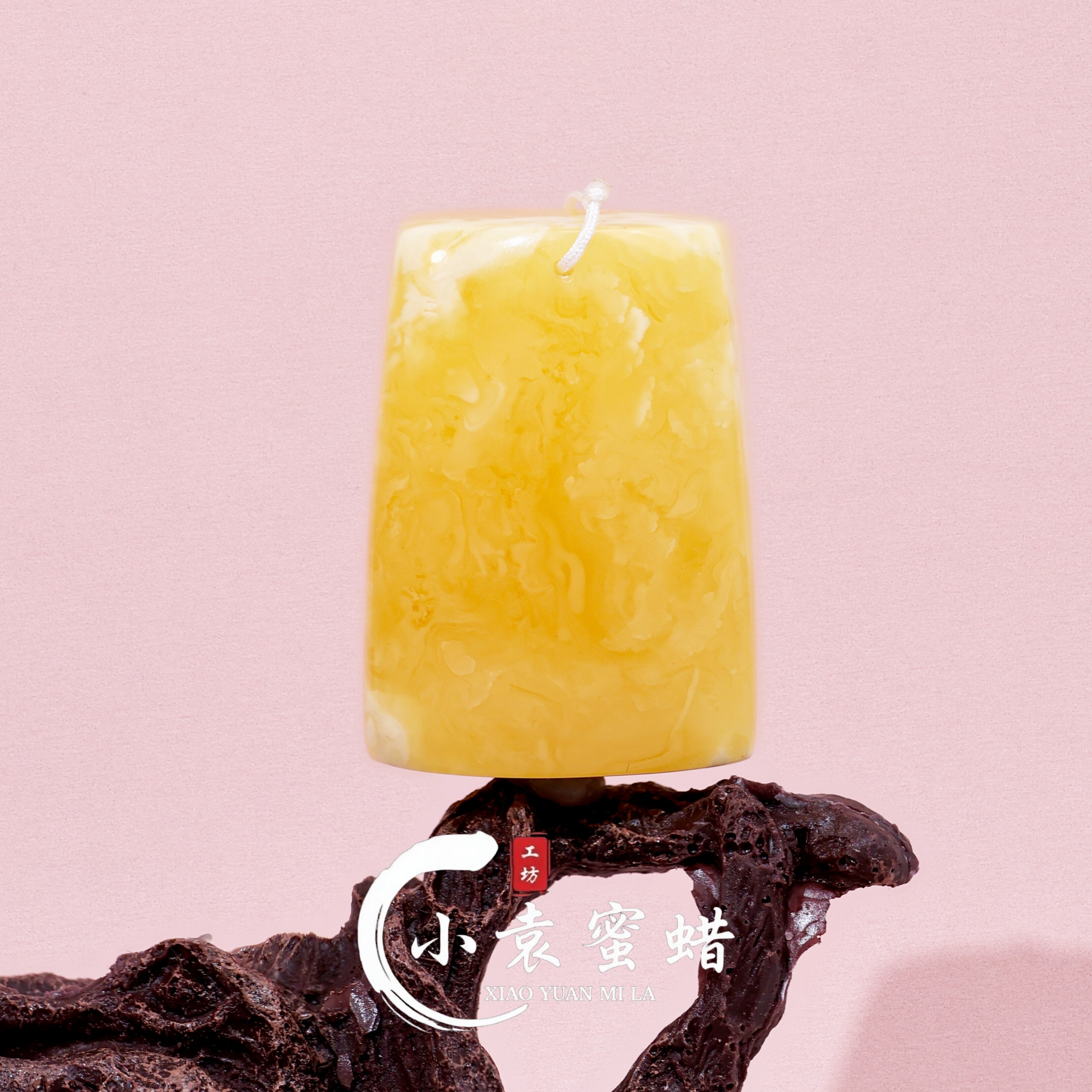 【一物一拍】天然琥珀蜜蜡吊坠虎皮千层无事牌精美平安挂坠