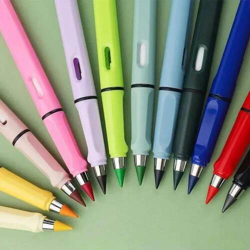 12 Color Eternal Pencil Can Be Wiped Magic Replace Head Eco