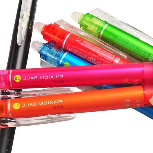 0.5 press the erasable pen friction erasable color pen press
