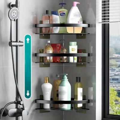 One triangle bathroom shelf, household bathroom supplies sto