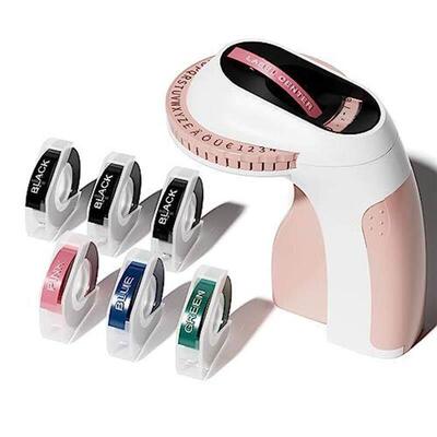 DIY Handheld Label Maker Embossing 3D Label Printer Portable