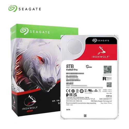Seagate/希捷 ST8000NT001 NAS垂直7200转酷狼8T机械硬盘8t