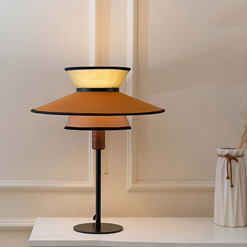 nifti柠檬草台灯客厅装饰轻奢灯具法式高级感卧室氛围专用台灯