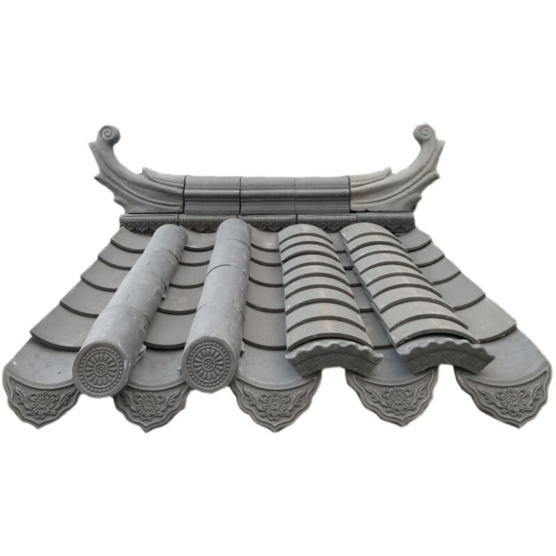 青瓦片屋顶瓦片小青瓦瓦片四合院仿古瓦片新农村围墙青瓦老瓦灰瓦