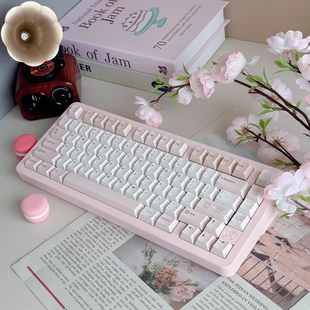 小熊茶话会娃娃梦耳语键帽全套wooting小蜜蜂ATK迈丛60/68/87/108