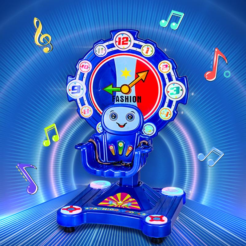 新热款电车动孩时钟41526宝贝摇摇车旋转摩天轮摇摇小商用投币卖