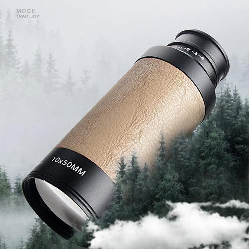 01CY0X5大镜目大眼睛酒红膜单筒伸缩金属光学高倍高清单个产品望