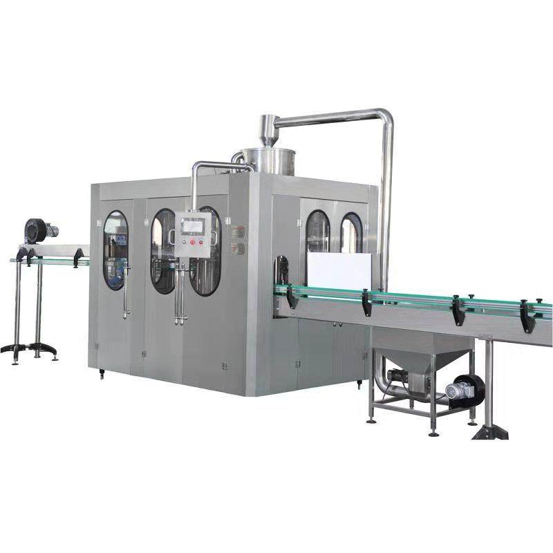 广KDB东厂家果汁等压热装自动三合全工一设灌备加生产线樱桃水果