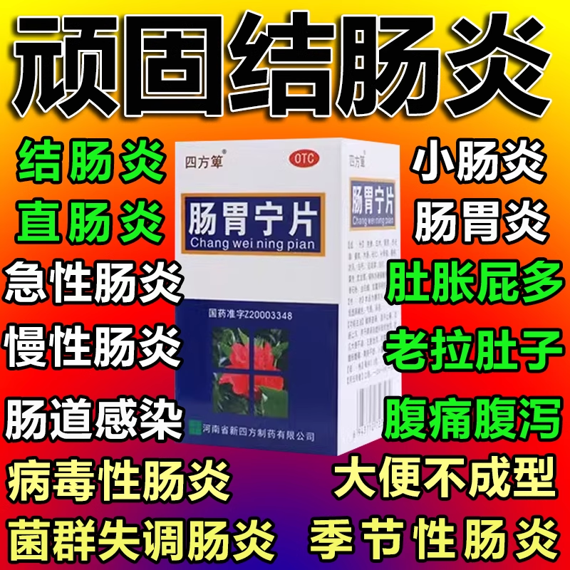 【四方箄】肠胃宁片300mg*60片/盒