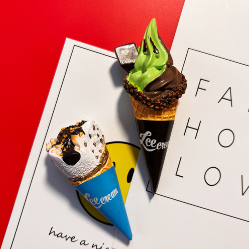 甜筒冰箱贴创意吸铁石装饰