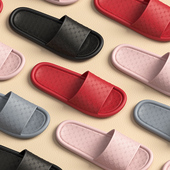 满五免一防滑拖鞋 拖鞋 女夏季 情侣居家用室内洗澡浴室轻薄软底男士