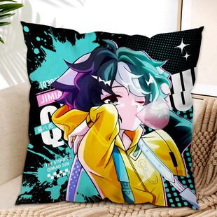 猫小九玩偶猫八两抱枕奇喵君猫小九娃娃周边猫白灵抱枕猫小九抱诊