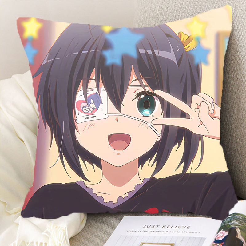 中二病也要谈恋爱抱枕小鸟游六花二次元动漫周边枕头送男女学生日