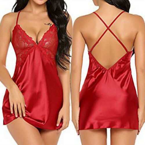tractive Sexy Sleepwear Charming S-XL Night Dress Sleep Wear