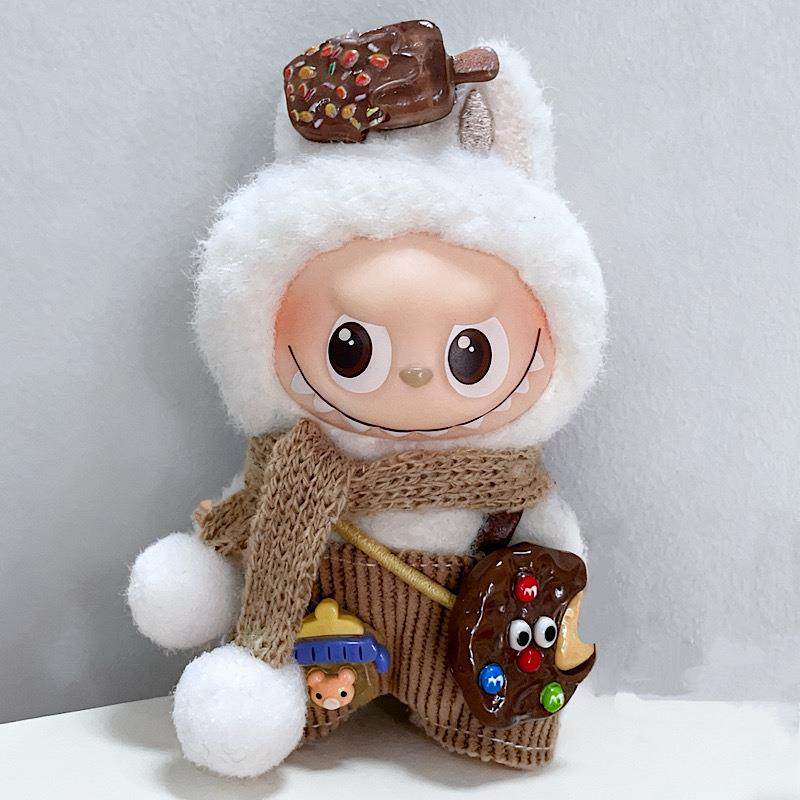 labubu4.0娃衣10cm迷四代拉布布