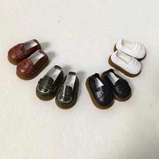 六分娃鞋BJD6分牛筋底系带皮鞋普六复古百搭鞋大力力赤木车厘子