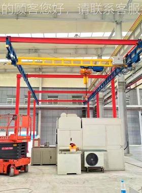 车仓IEH库用kbk间架起框重机 1吨2吨BK轨道柔性K起重机