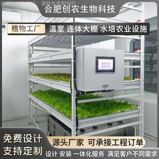 箱植物工廠基地建設水培蔬菜溫室大棚種植架家用種植 無土栽培集裝