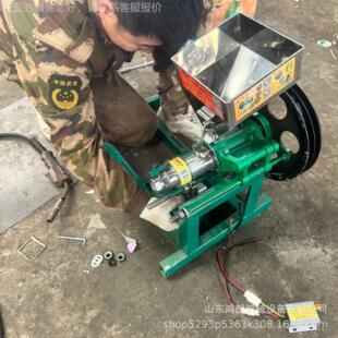 子型食粽品膨化机 PJY康乐果江米棍空心棒摆摊用管糖商酥果弯食品