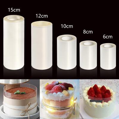 10m Mousse Cake Rim Hard Transparent Cake Surround Film Cake