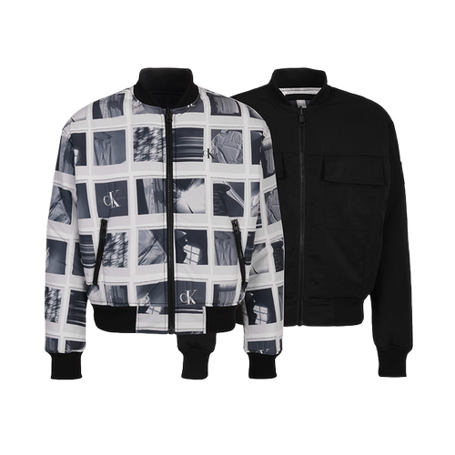 CalvinKlein男士双面穿棒球服