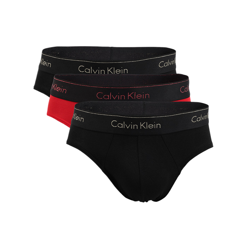 3条装CalvinKlein三角内裤男