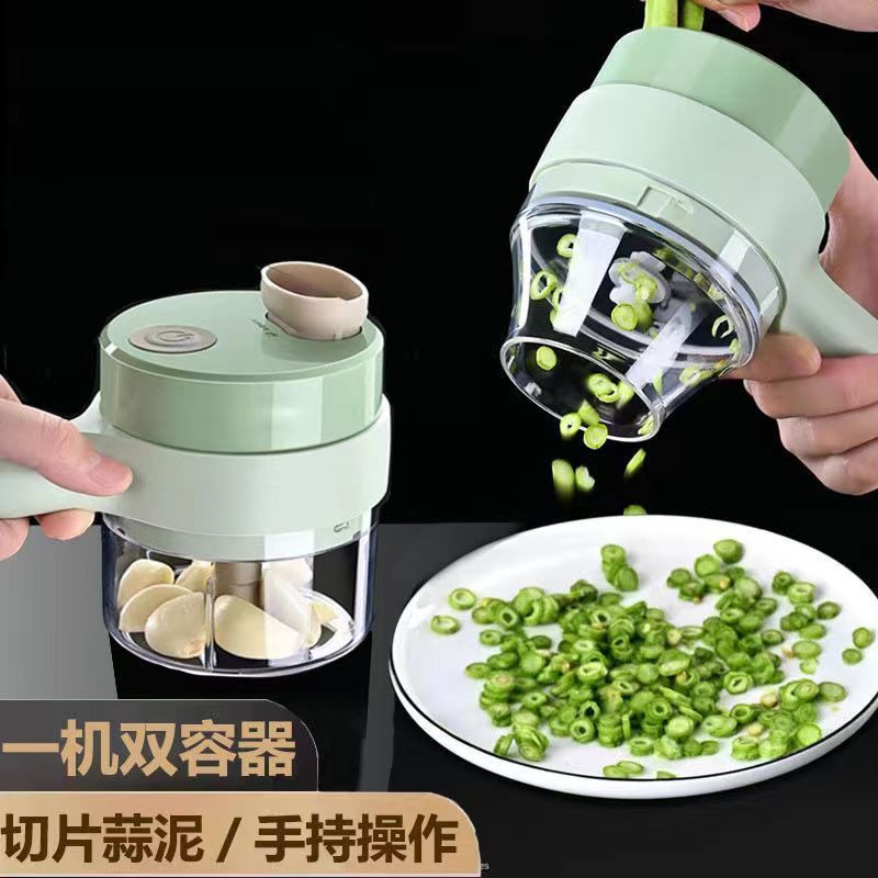 加特林电动切菜器厨房家用搅蒜器