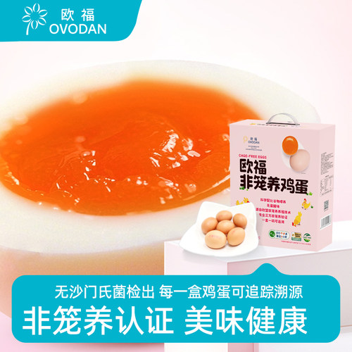 欧福非笼鸡蛋养30枚整箱