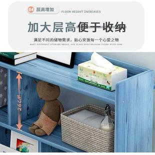 简易床头柜置物架简约现代长条窄柜子卧室床边储物柜夹缝收纳书架