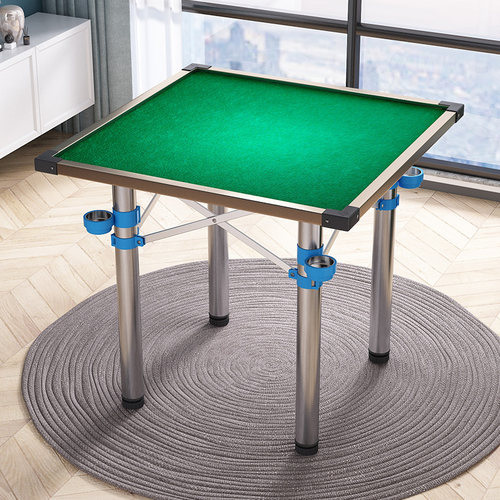 速发简易便台式桌家用手动桌子手搓宿舍麻用两雀携桌面板包邮