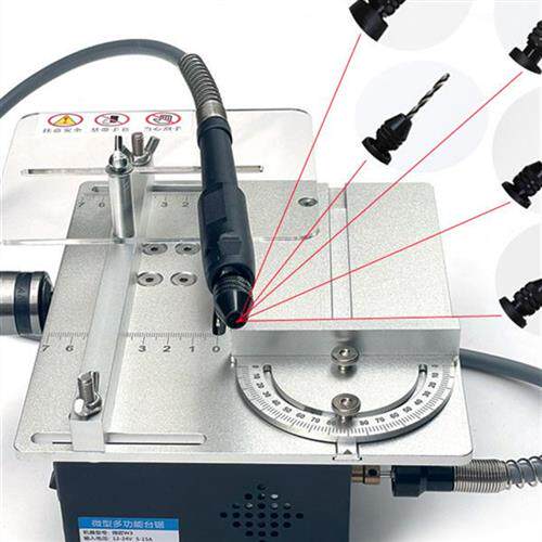 迷你台锯多功能手工微型电锯精密木工小电锯diy切割机家用微台锯